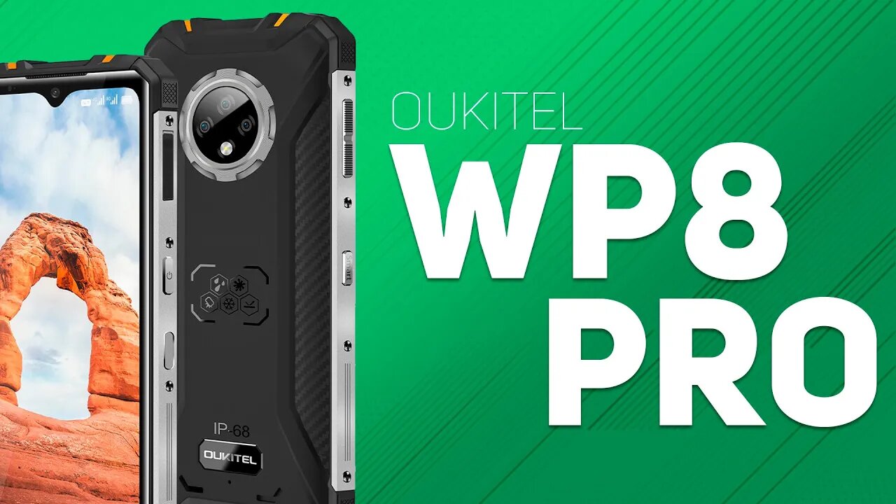 OUKITEL WP8 PRO - 5 Pontos Positivos