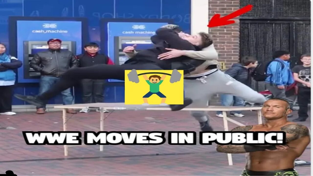 WWE Moves In Public 2022