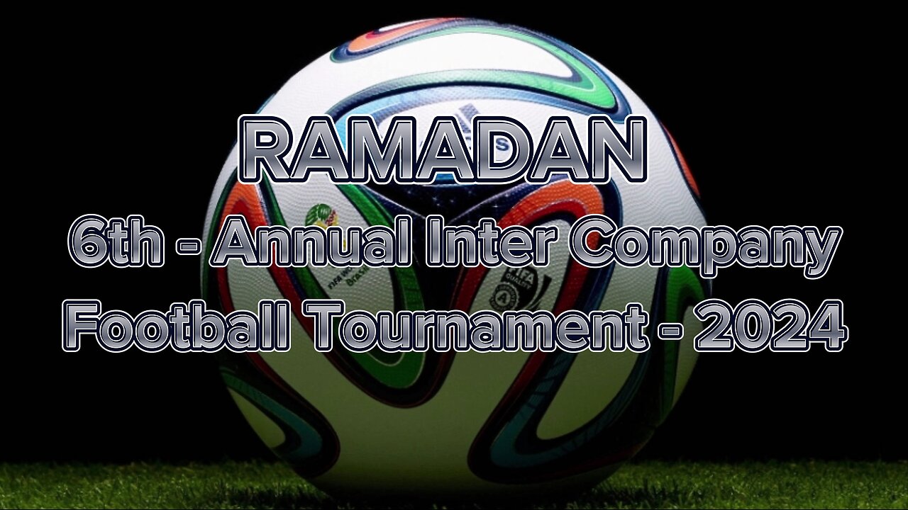 RAMADAN TOURNAMENT 2024 ## MATCH 7 ## PRIVATE OFFICE B VS PRIVATE OFFICE A