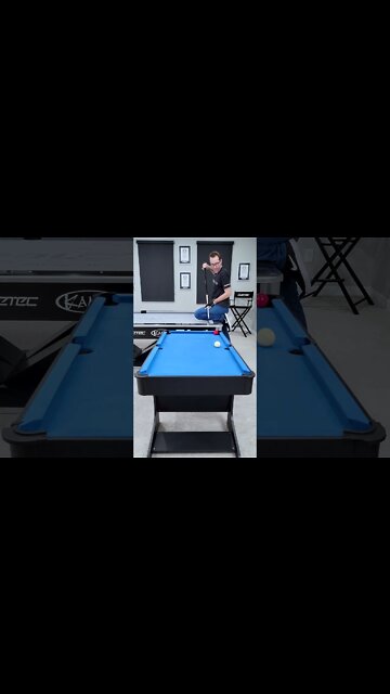 Amazing Billiard Pool Trick Shots: Two Tables is Better Than One @Venom Trickshots #shorts