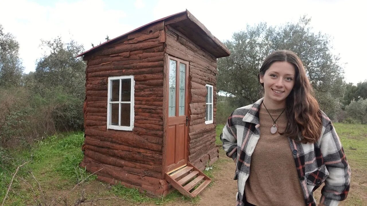 Converted Cabin under $1500 OFF GRID LIVING