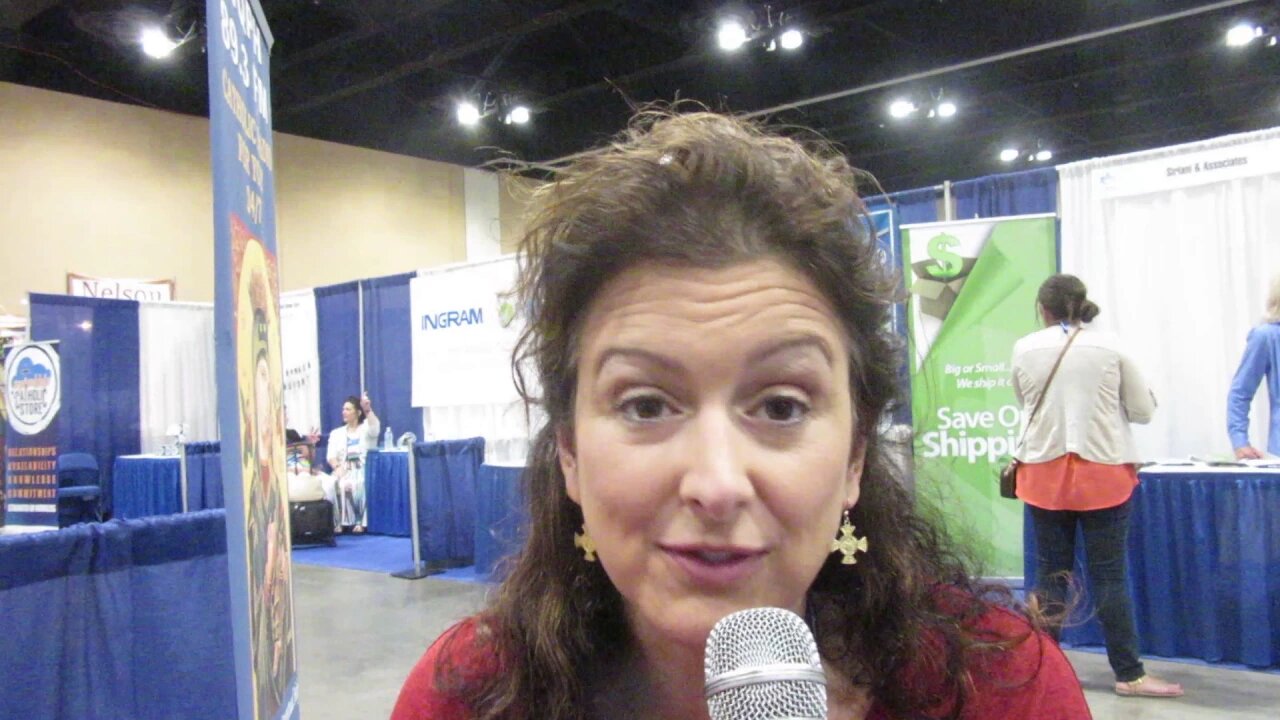 Singer Anna Nuzzo at the 2017 Catholic Marketing Network