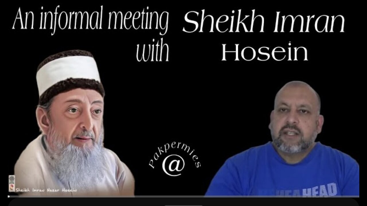 An Informal meeting with @SheikhImran Hosein