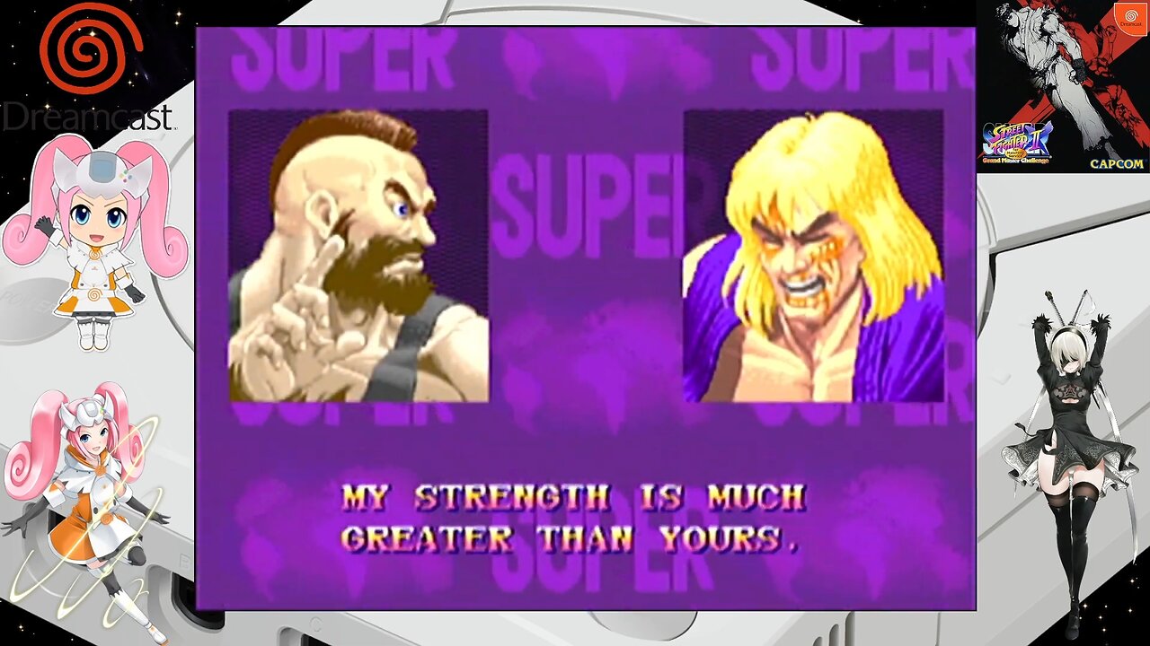 Super Street Fighter 2 Turbo Tantrumbull vs Ken ai extra long set