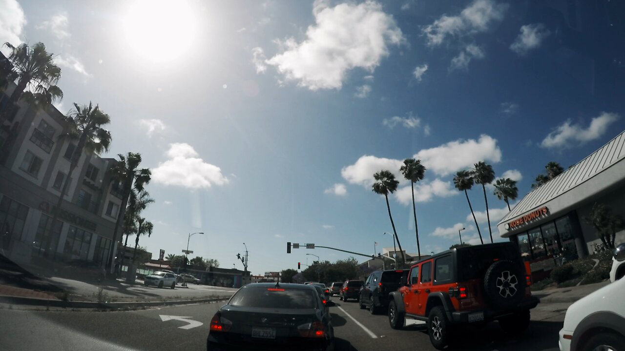 Blasian Babies DaDa Friars Rd To Hospitality Point And Mission Point Parks (Time Lapse Dunes Filter)