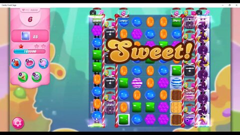 Candy Crush Level 5685 Talkthrough, 26 Moves 0 Boosters
