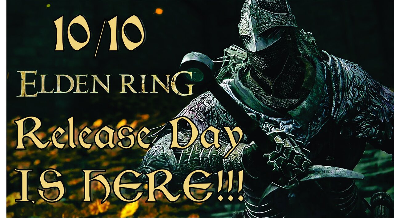 It's finally freaking happened!!! ELDEN RING HAS COME!!!
