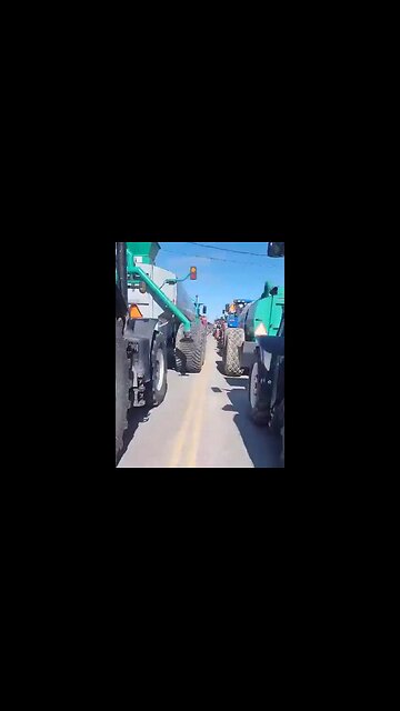 The Canadian farmers have now joined the farmers protests.