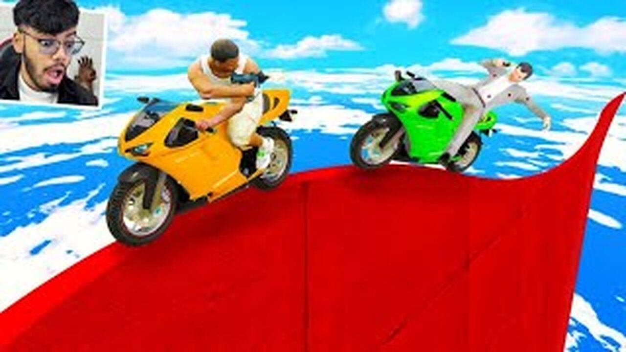 Bike Parkour 100.000% Chappri Players Cannot Win in GTA 5! | The Casetoo