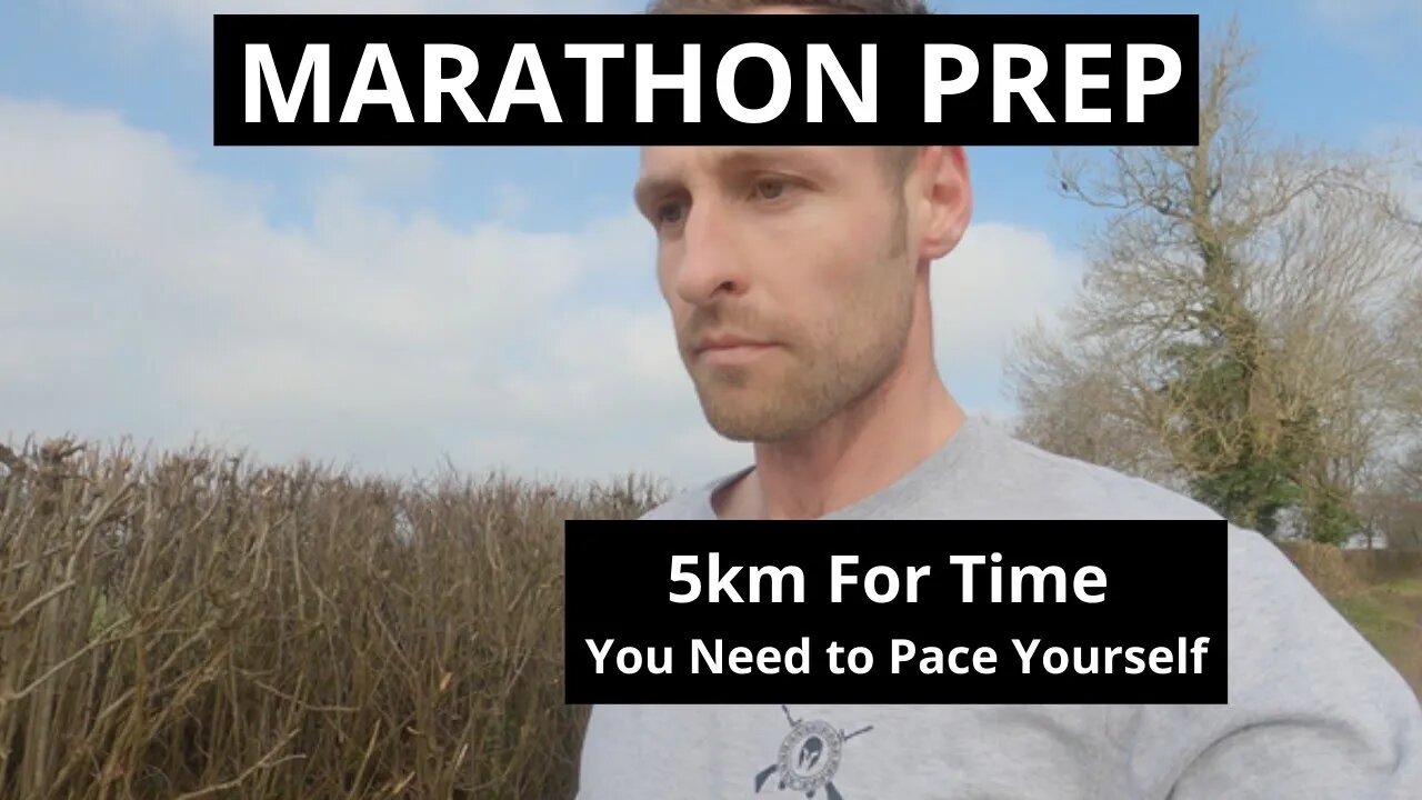 How to Run 5km in less than 22 minutes after having an injury | Marathon Prep S1 Ep.4