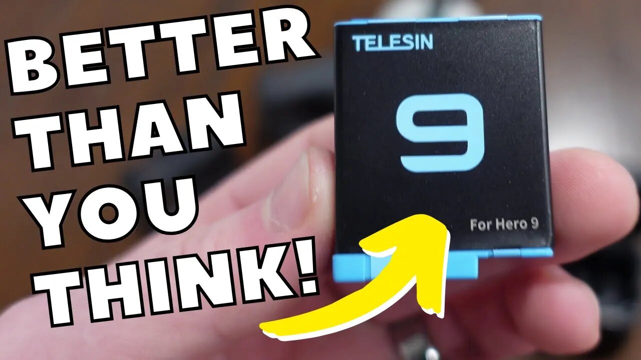 The Best Replacement Battery & Charger for GoPro Hero 9 | TELESIN Rechargeable Batteries