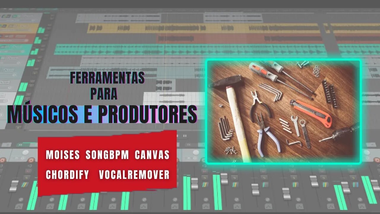 FERRAMENTAS E APPS PARA MUSICOS E PRODUTORES!