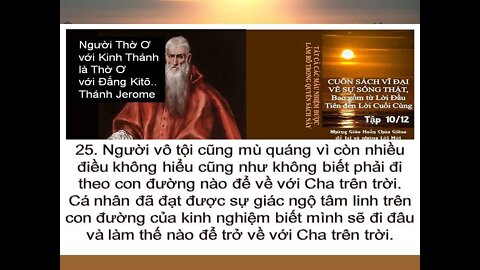 CHÚC THƯ THỨ BA. Ch.36 - Niềm Tin, Sự Thật và Sự Hiểu Biết!