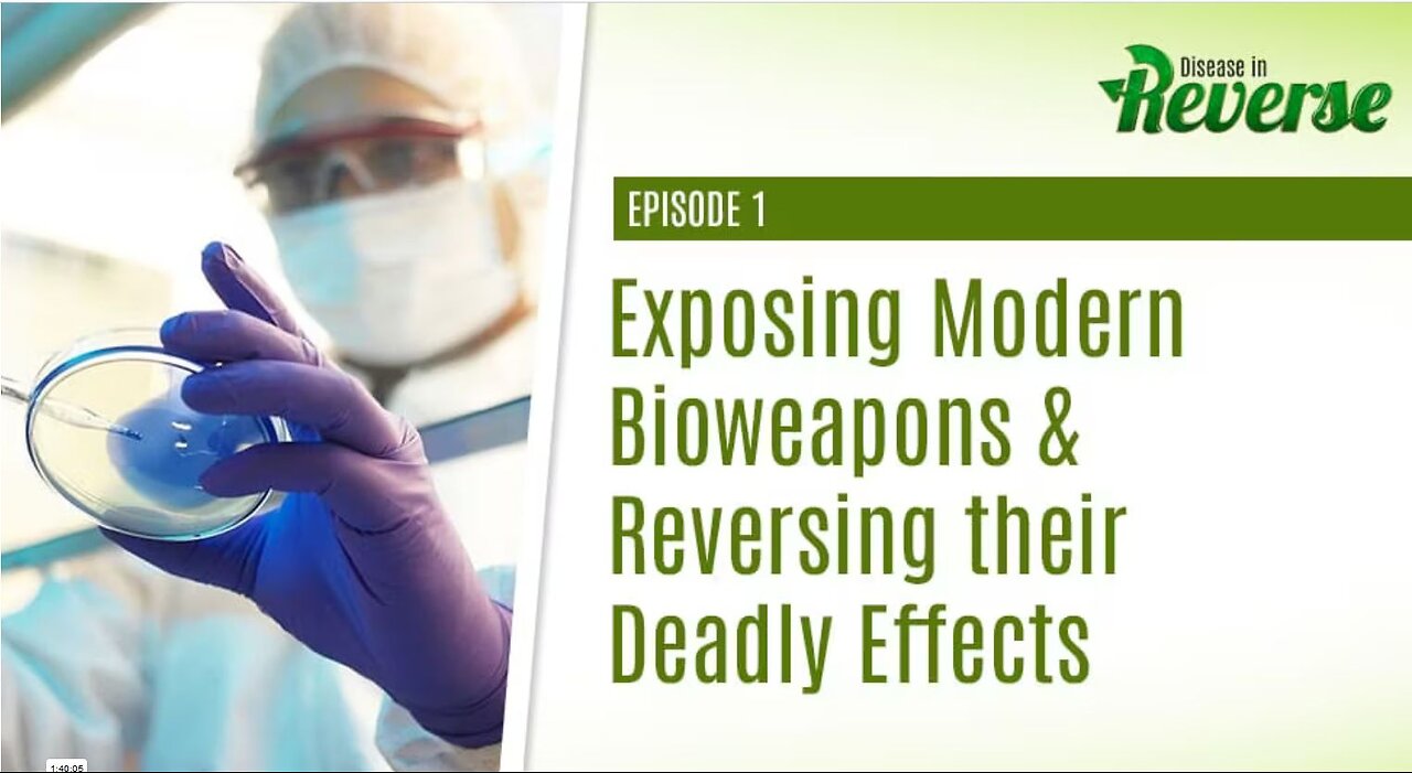 DIR - EP:1 Exposing Modern Bioweapons & Reversing their Deadly Effects
