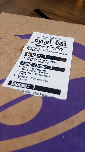 happy taco Tuesday celebration at Taco bell