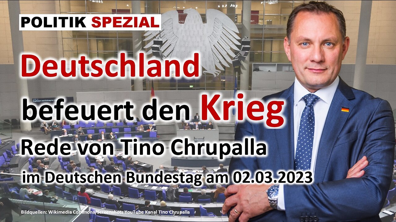 Es ist nicht unser Krieg! | Rede von Tino Chrupalla am 02.03.2023