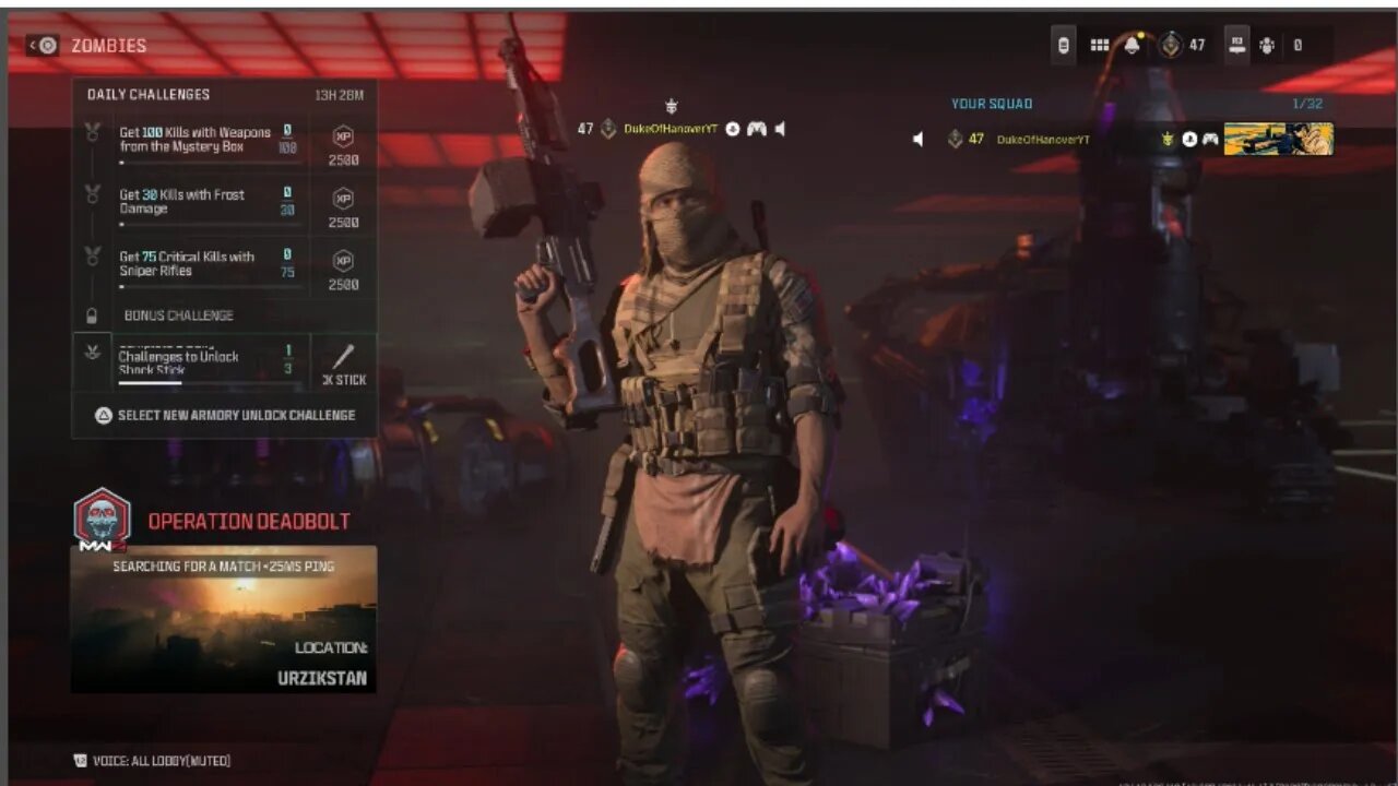 MW3 Zombies Solo Gameplay