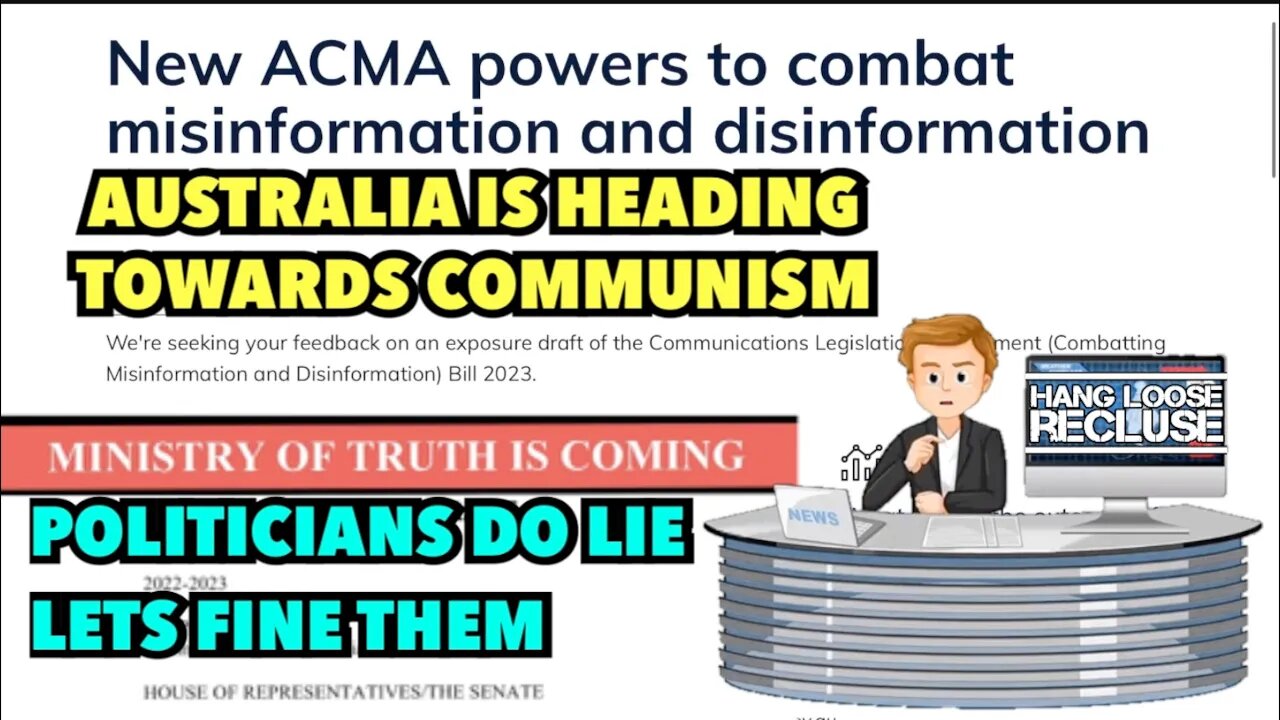 AUSTRALIAN GOVERNMENT Plans to Censor the Internet | AUSTRALIAN MINISTRY OF TRUTH