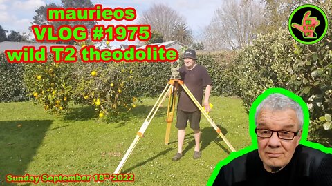 maurieos VLOG #1975 wild T2 theodolite