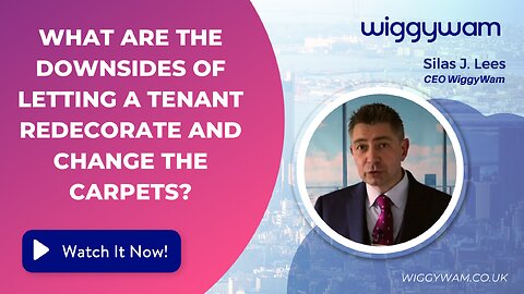 What are the downsides of letting a tenant redecorate their home and change the carpets?