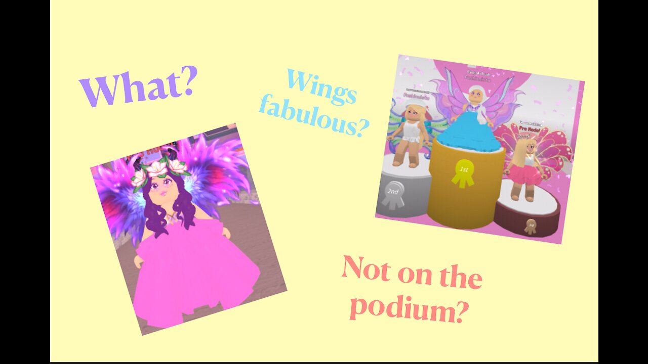 Not on the podium? - Fashion Famous Roblox