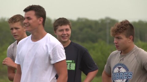 Donahue Academy football changes it up