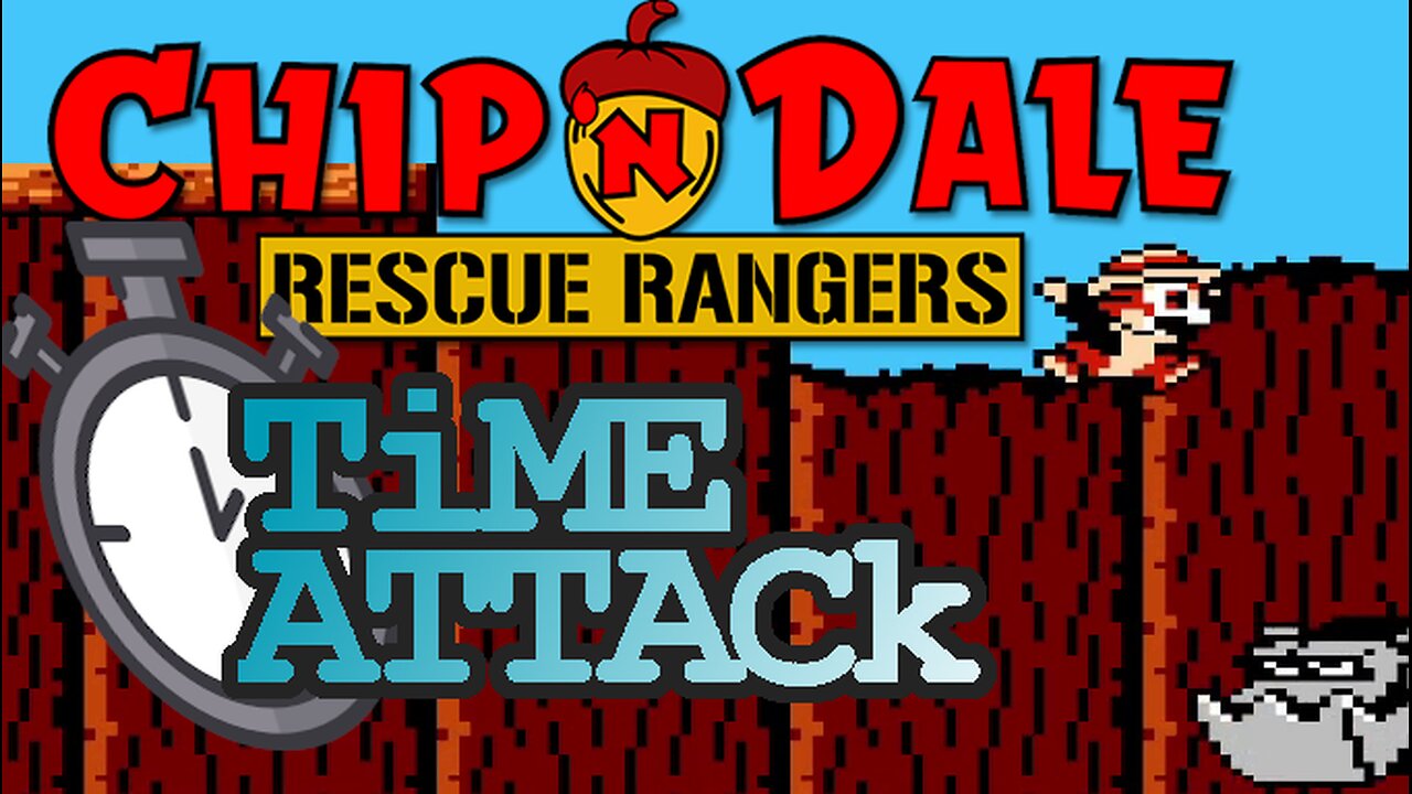 Chip 'n Dale Rescue Rangers (NES) Super Time-Attack!! with live commentary