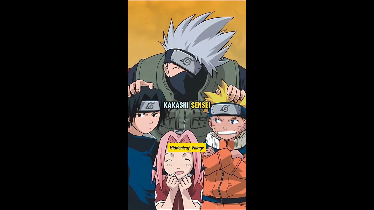Kakashi is not the Best Sensei in Naruto! #naruto #sensei #anime #foryou