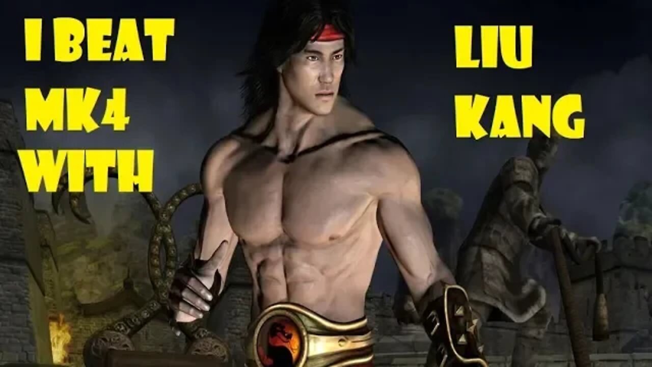 Mortal Kombat 4 With Liu Kang- I Beat It