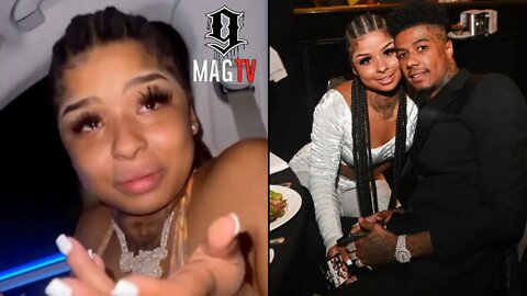 "U Don't Wanna Be The Man Of My Dreams" Blueface "GF" Chrisean Rock Breaks Down In Tears! 😢