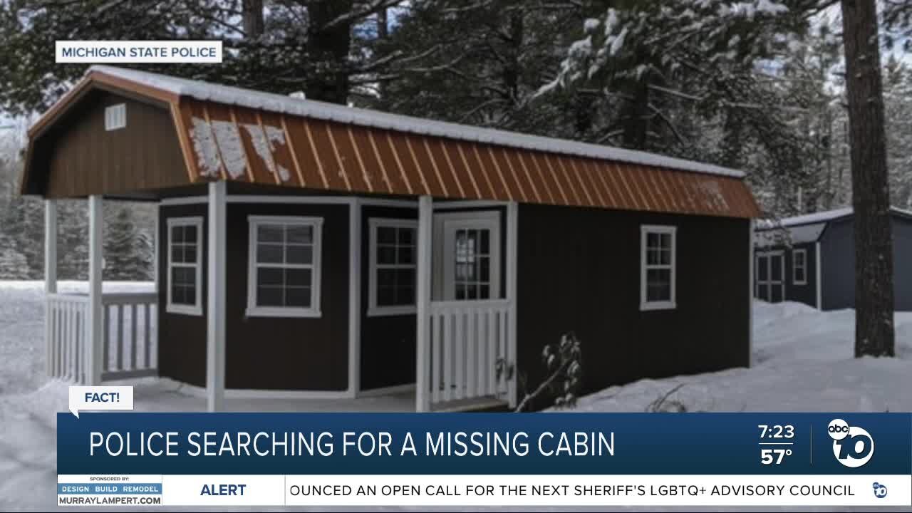 Fact or Fiction: Police in Michigan search for missing cabin?