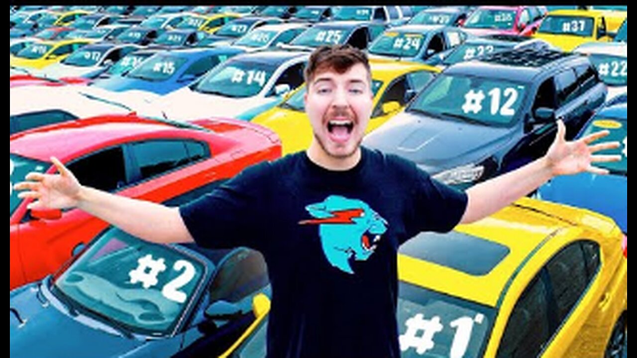 I Gave My 40,000,000th Subscriber 40 Cars