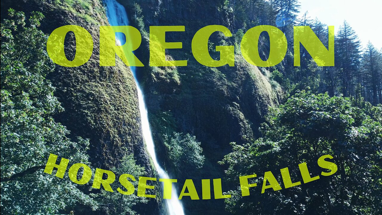 Horsetail Falls: The Untouched Beauty of Nature.