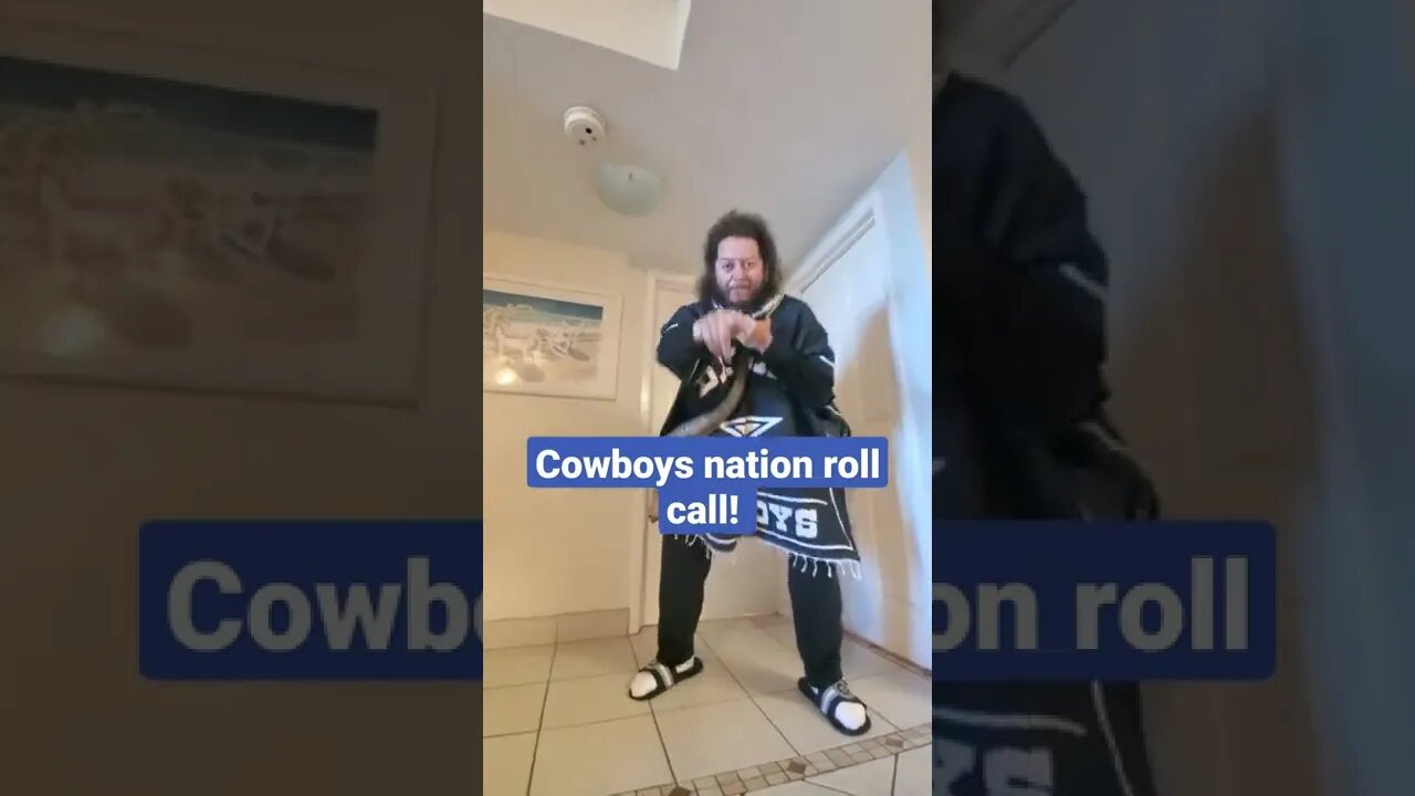 COWBOYS NATION Roll Call! #shorts
