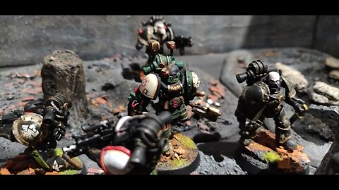Episode 4: Bando gets bullied into showing off unpainted minis.