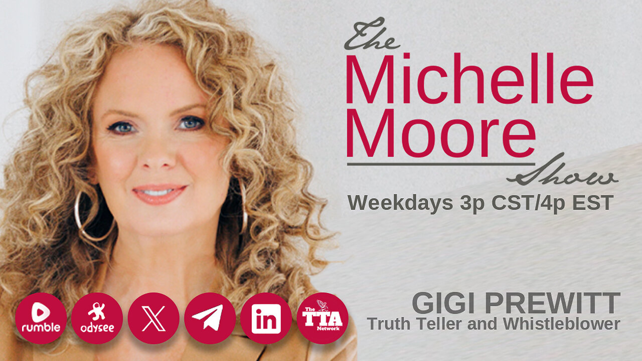 The Michelle Moore Show: Guest, Gigi Prewitt 'Exposing the Cover-up In Aviation' (Jan 22, 2024)