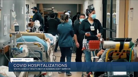 COVID Hospitalizations: State looks at what's next if numbers don't improve