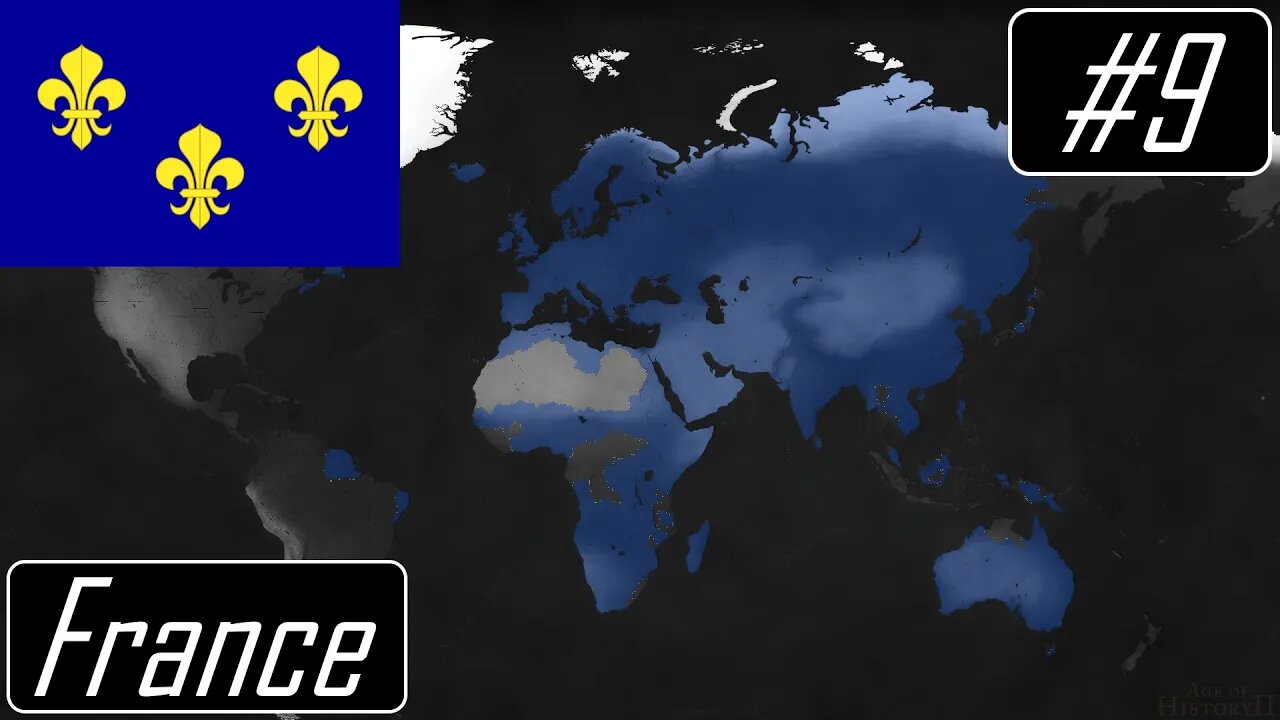 Taking Over the Rest of the World - France 1440 - Age of History II #9