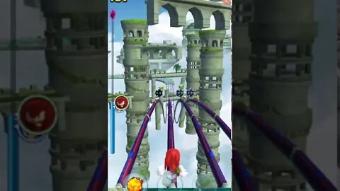Knuckles is here!!!!!!!!!!!! He won "This is Happening Achievment / Sonic Speed Force