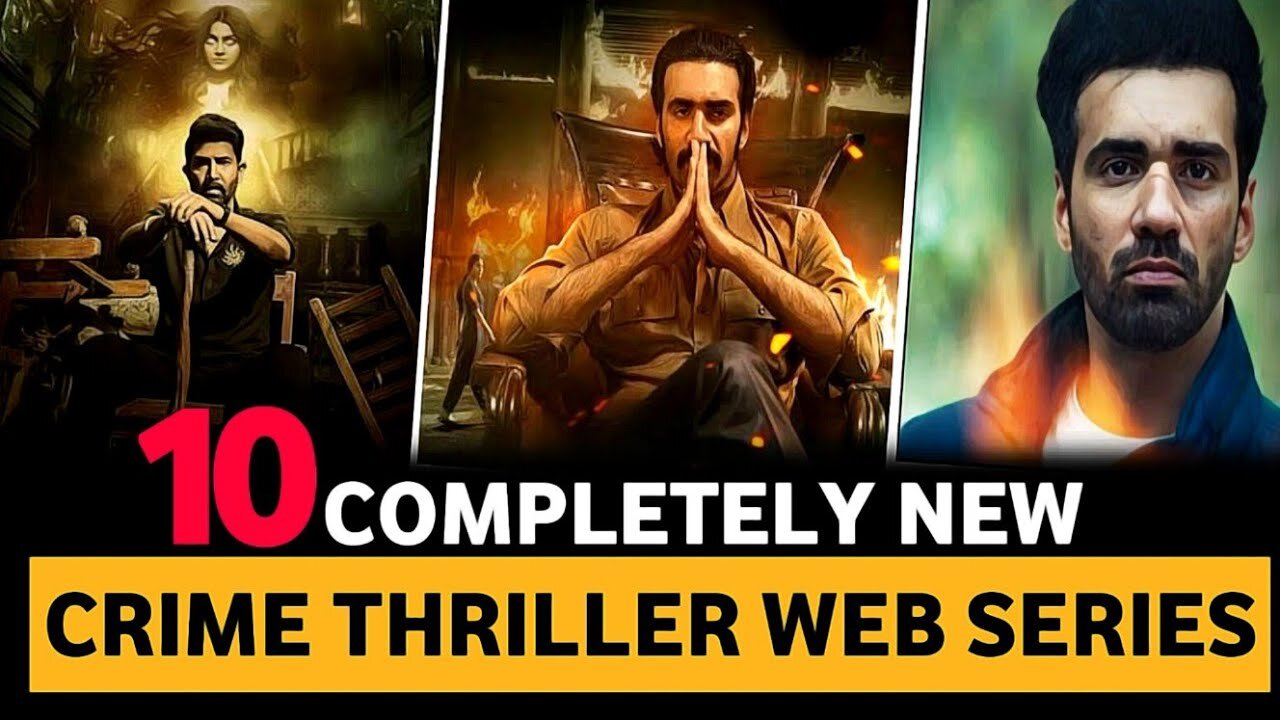 Top 10 Mind Blast Crime Thriller Hindi Web Series August 2023 Most Watching Hindi Series