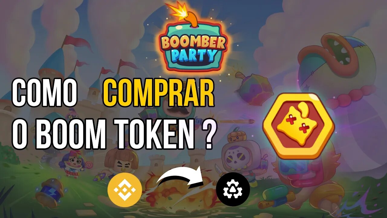 BOOMBER PARTY - COMO COMPRAR NA FACTORY CHAIN? BOOM TOKEN - Token liberou ONTEM 💣 | VALE A PENA?