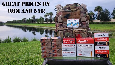 "Cheap" 9mm and 5.56, but how cheap? PLUS, something special