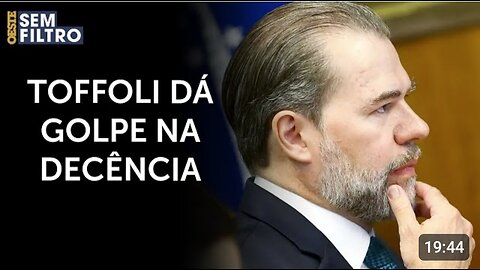 Toffoli determina investigação contra organização internacional contra a corrupção | #osf