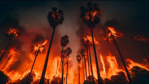 Dangerous fire in Hawaii