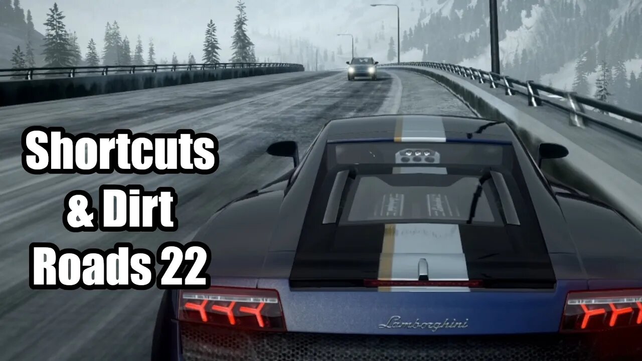 NEED FOR SPEED THE RUN Shortcuts & Dirt Roads 22