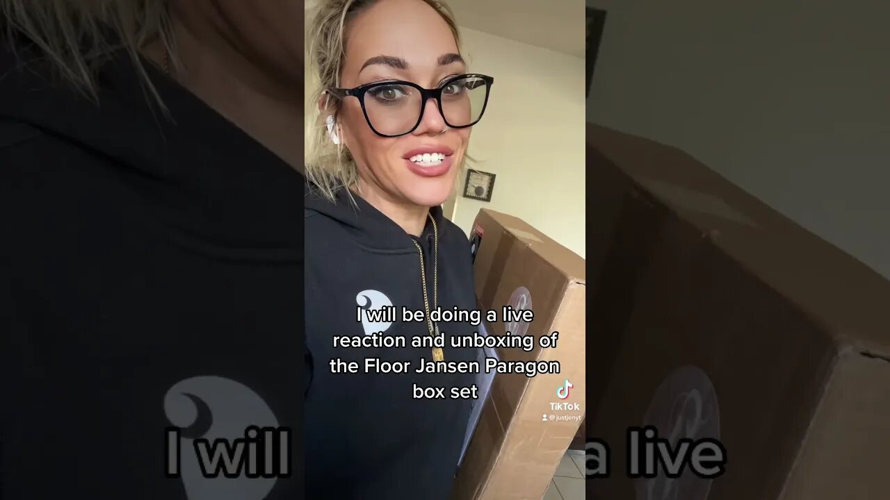 FLOOR JANSEN PARAGON BOX SET ANNOUNCEMENT 📣 #floorjansen #shorts #unboxing