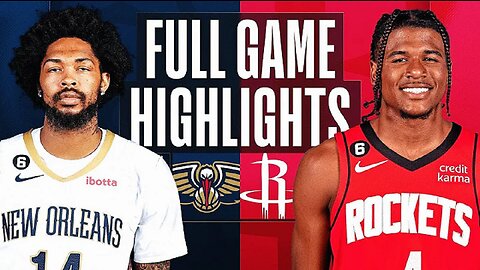 New Orleans Pelicans vs. Houston Rockets Full Game Highlights | Mar 17 | 2022-2023 NBA Season