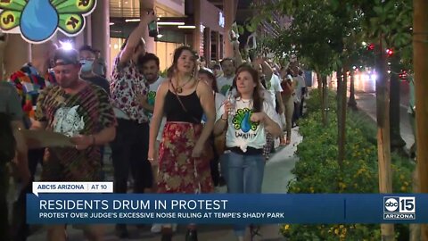 Shady Park supporters make noise against judge's ruling in lawsuit