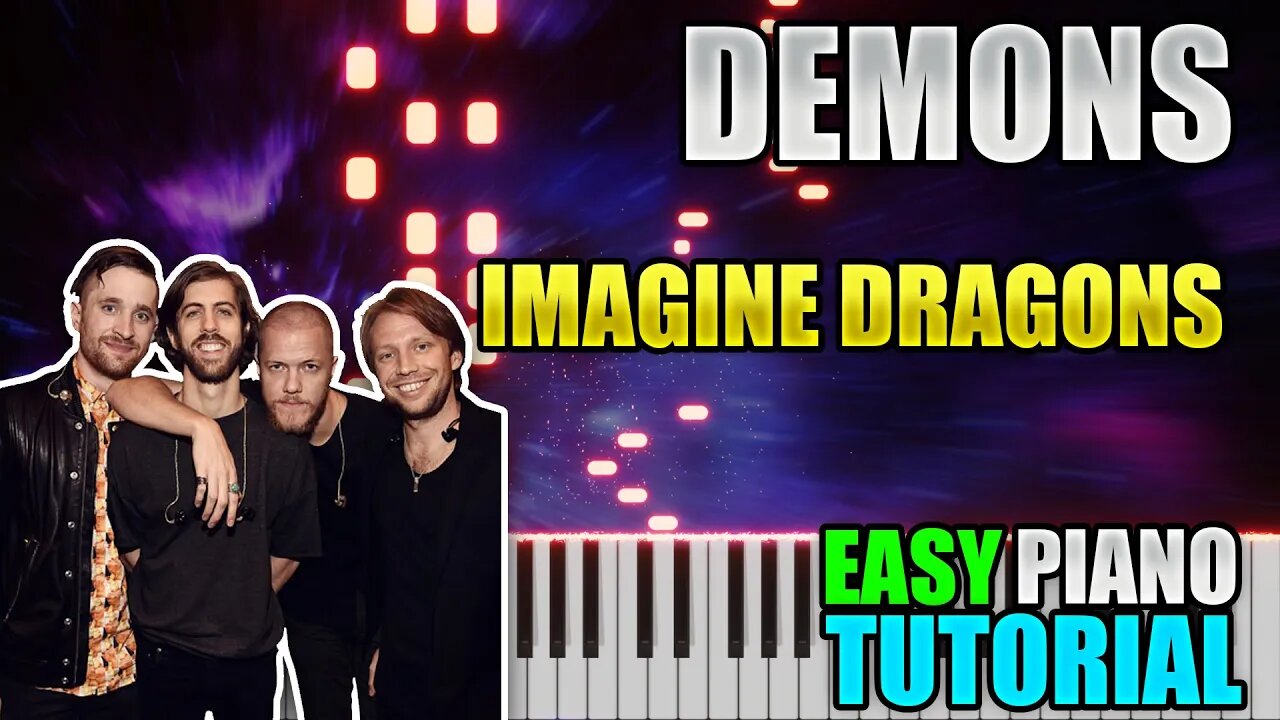 Demons - Imagine Dragons | Easy Piano Lesson