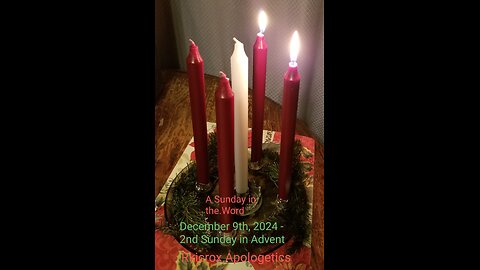 2nd Sunday of Advent-12/08/2024